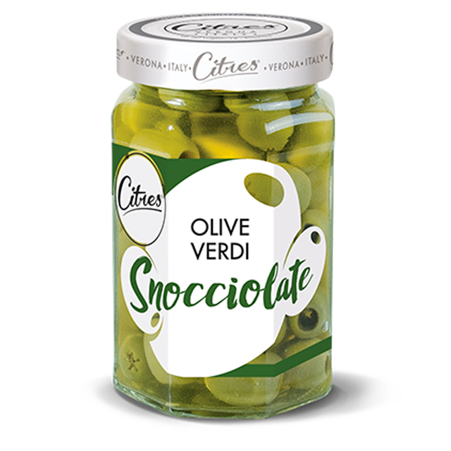 Olive Verdi Snocciolate 285 g