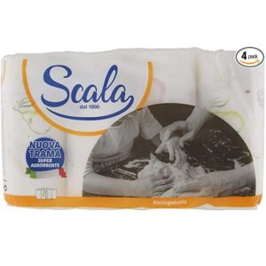Carta assorbente 4 rotoli Scala