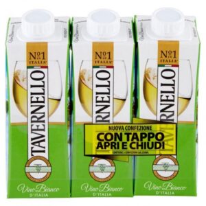 Tavernello bianco tripack 25 cl