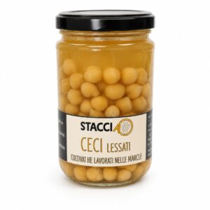 Staccia Ceci Lessati al naturale  gr.300