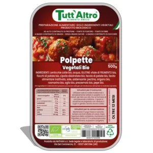 Tutt’Altro Polpette vegetali Bio 500 gt